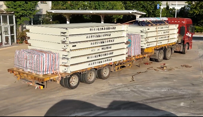 助力能源建设！东方电子衡器又一批高精度汽车衡启程发往陕投信丰能源电厂